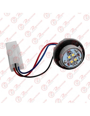 Porta Lampara Con Led 12v/24v 4 2...