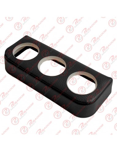 Consola Triple Tapizada 52mm (93-1303)
