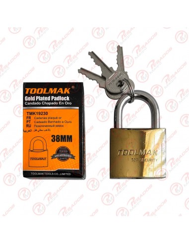 Candado Toolmak Acero 38mm (tmk19230)