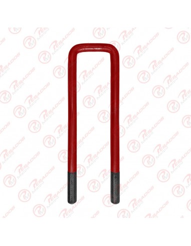 Abrazadera 24 X 140 X 360 Plana Forjada