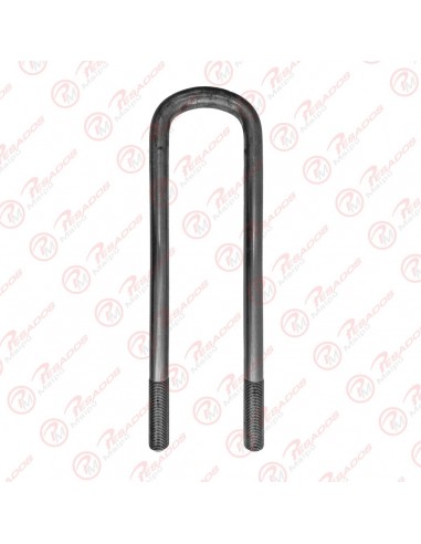 Abrazadera 3/4 X 80 X 460 Semi Curva