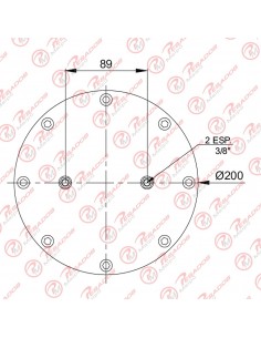 Tapa Inferior C/ Esp 3/8...