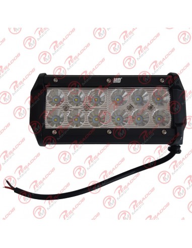 Faro Led Rectang Doble 12/ 24w (f 07)
