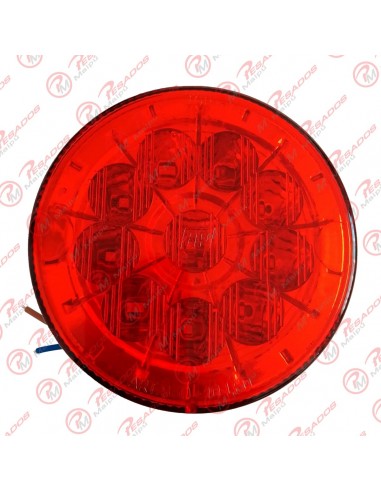 Faro Ap830 10 Leds Bivoltaje Rojo...