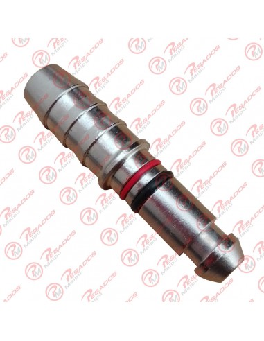 Conector Recto Tubo 12mm X 9.5 (22989)