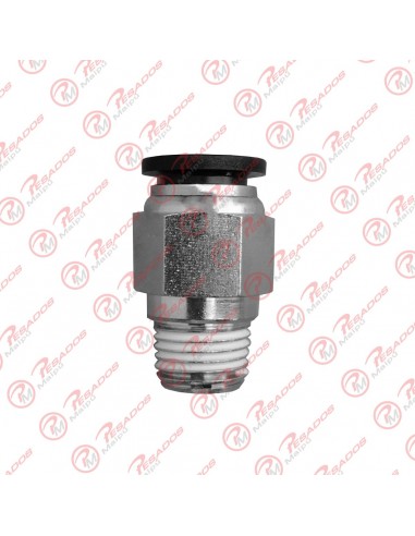 Conector Recto Macho Mm 6-1/4 (21777)