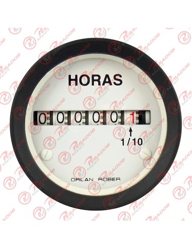 Horimetro Blanco (h-1224b)
