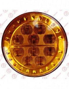 Faro 10 Led Ambar Bivoltaje...