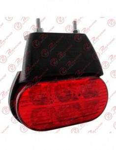 Faro 6 Led Rojo Flexible...