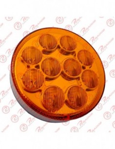 Faro 10 Led Ambar Bivoltaje...