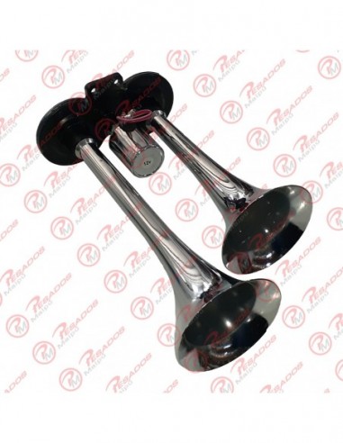 Jgo Bocina 2 Cornetas Crom C.electrov...