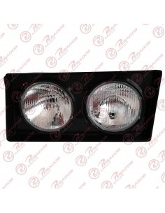 Optica Vw Negra Doble...