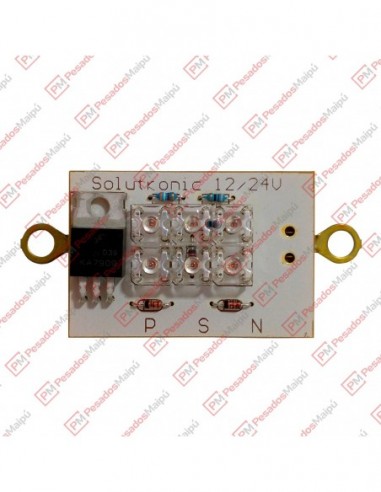Plaqueta Led 12/24v F 634/640 Rojo...