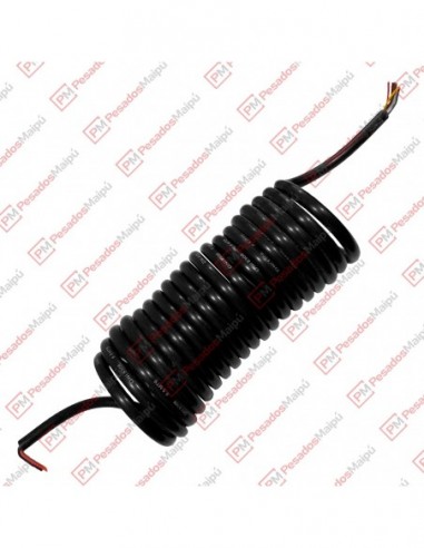 Cable Espiralado 7 Polos 6.5 M Dni...