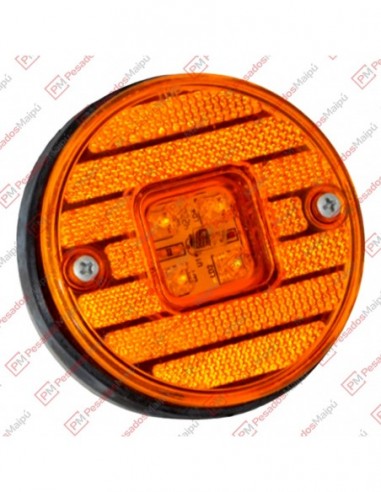 Faro Ap630 4 Leds Bivoltaje Ambar...