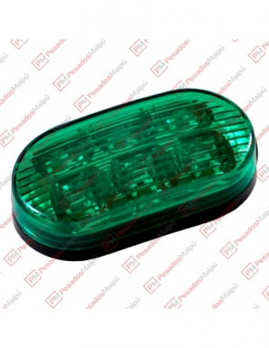 Faro Led Verde Bivoltaje Delimitador...