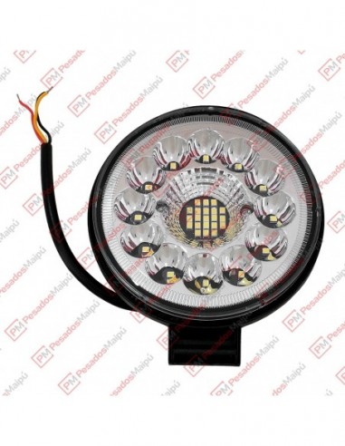 Faro Led 33 Leds Redondo 99w (dj912pent)