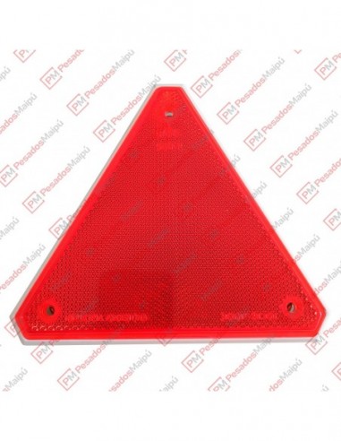 Reflector Triangular Rojo (900r)
