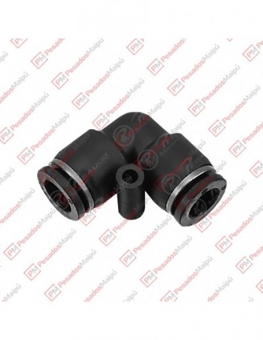 Conector Codo Tubo-tubo 1/4 (23633)