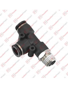 Conector Tee Vertical Macho...