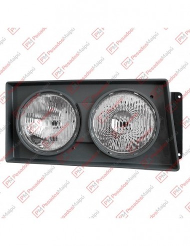 Optica Vw Gris Doble Derecha Redonda...