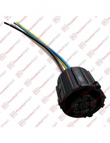Ficha P/sensor Tacografo Mb 4 Pines...