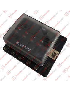 Fusiblera 10 Vias Con Led...
