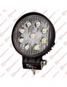 Faro Led 9 Leds Redondo 27...