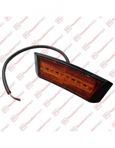 Faro 9 Led Ambar Bivoltaje...