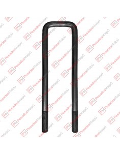 Abrazadera 20 X 80 X 540 Recta Negra (171355)