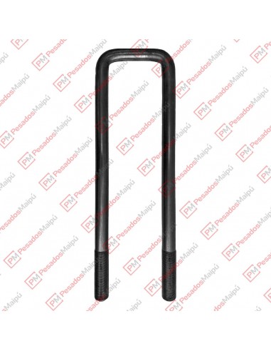 Abrazadera 20 X 80 X 560 Recta Negra...