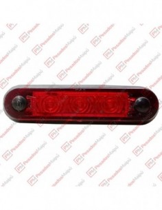 Faro 3 Leds Rojo Bivoltaje...