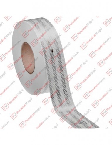 Cinta Reflectiva Blanca 50.8mm Por Rollo