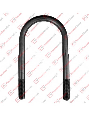 Abrazadera 1 X 135 X 280 Curva Negra...