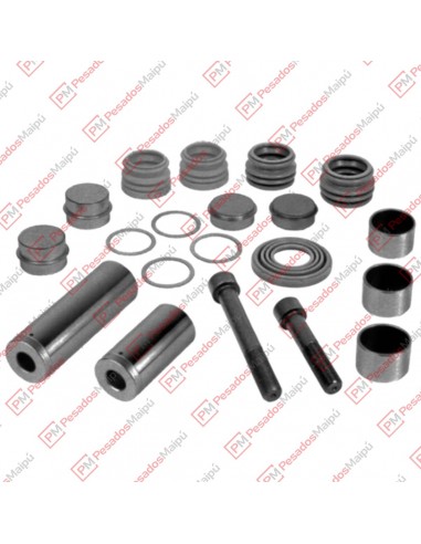 Kit Pernos Y Bujes Caliper Wabco Pan...