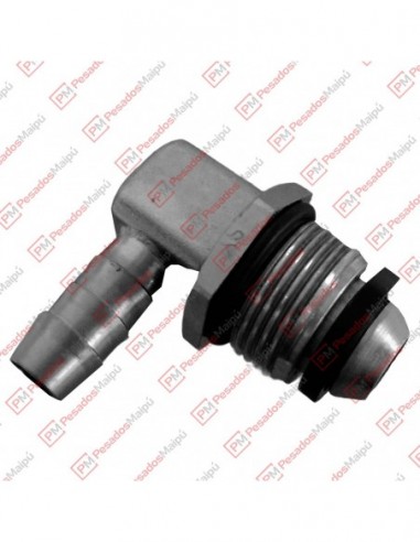 Conector Codo Macho Tubo 12mm Rosca...