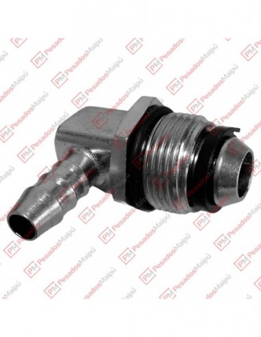Conector Codo Macho Tubo 10mm Rosca...