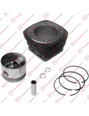 Conjunto Compresor Knorr 75 Mm Mb...