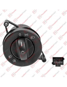 Llave Luces Rotativa Mb...