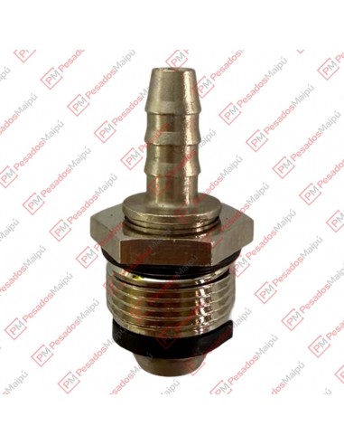 Conector Recto Macho M22 - Espiga T10...