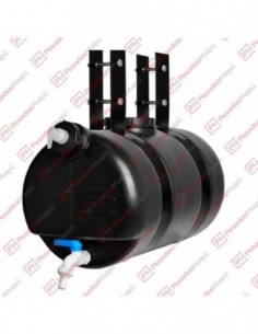Tanque Agua Negro 25lts C/jabonera C/soportes (t 25 N)