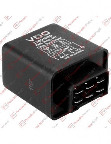 Relay Temporizador Limpiap 24v 6t Vw...