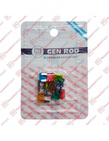 Mini Fusibles Blister Surtidos X 10 U.