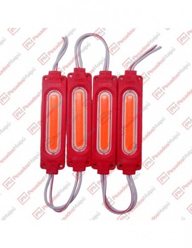 Tableta Led 12 V Roja Importada