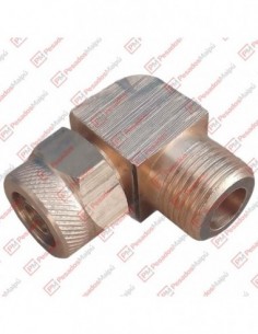 Conector Codo Macho Tubo...