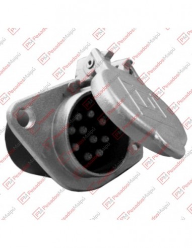 Enchufe Electr Macho 10 Ptos (r3770)