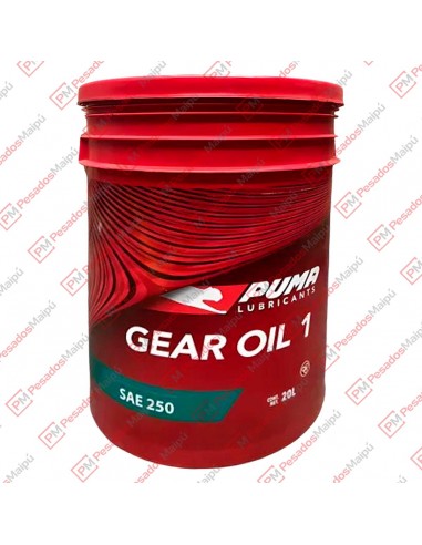Aceite Gear Oil 1 250 X20lt