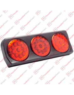Faro 10 Leds Rojo Universal...