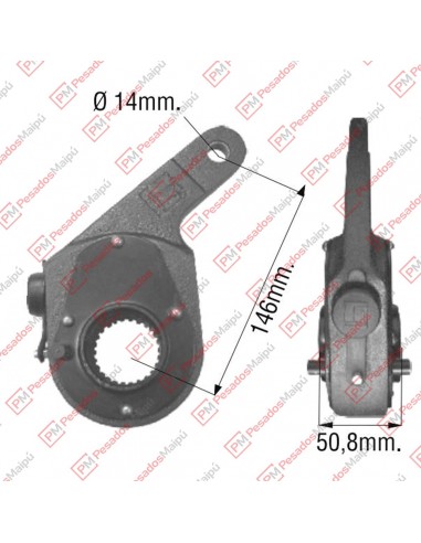 Registro Freno Manual (f-2810) Mb 26...