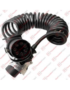 Cable Espiralado 4.5m 7 Con...